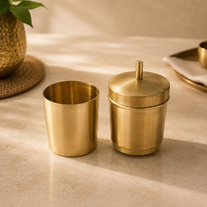 Traditional Brass Coffee Filter