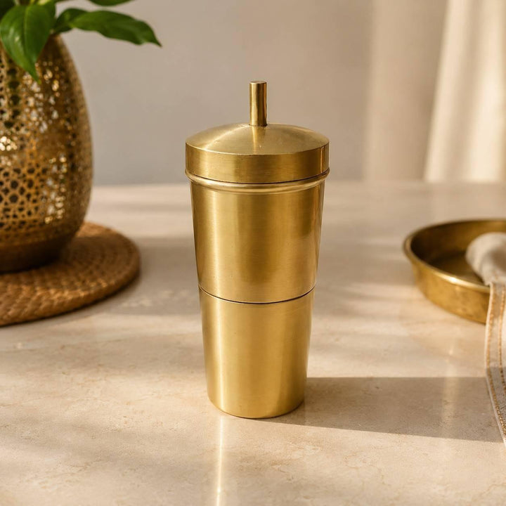 Traditional Brass Coffee Filter