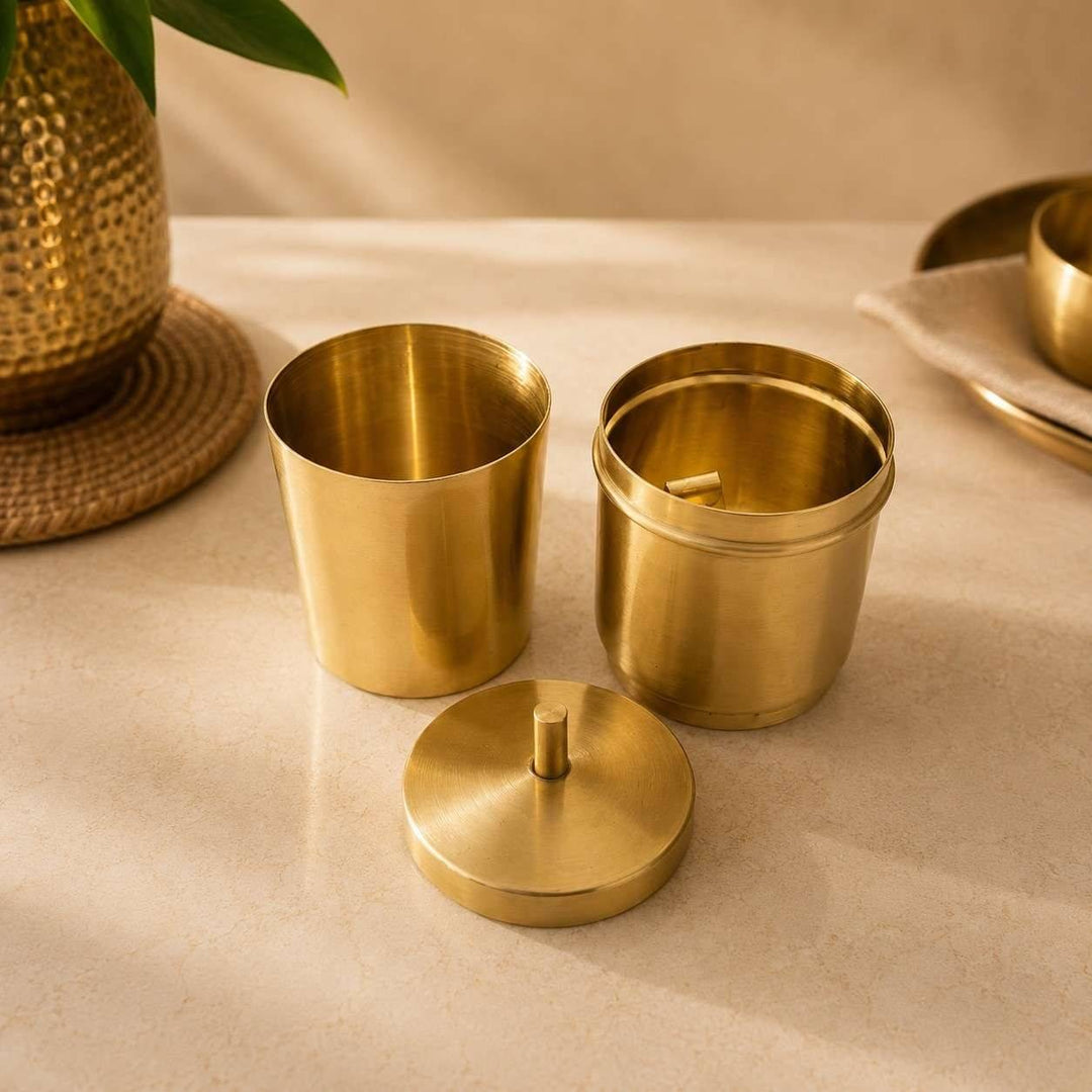 Traditional Brass Coffee Filter