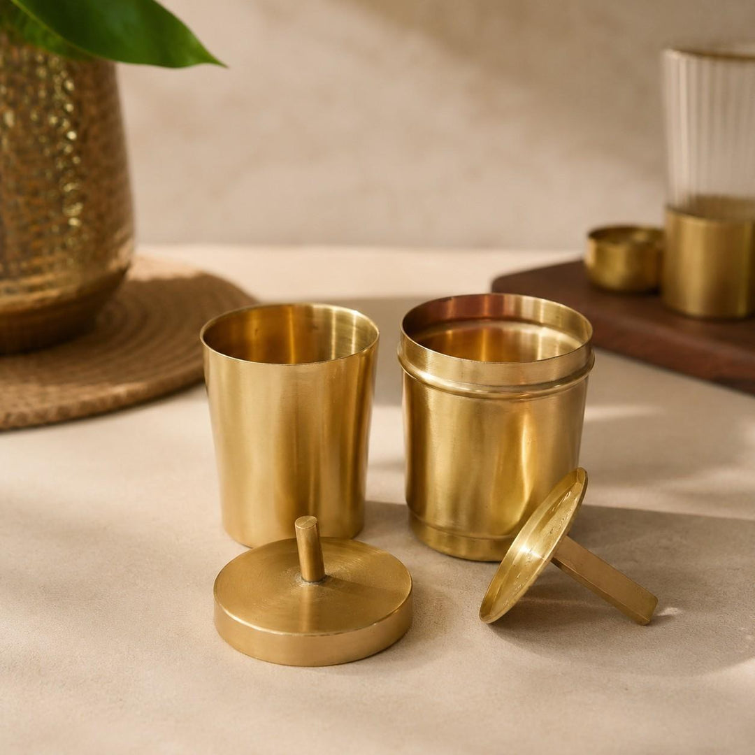 Traditional Brass Coffee Filter
