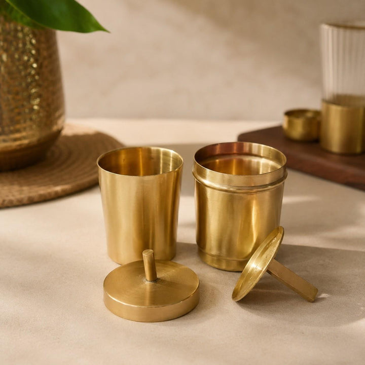 Traditional Brass Coffee Filter