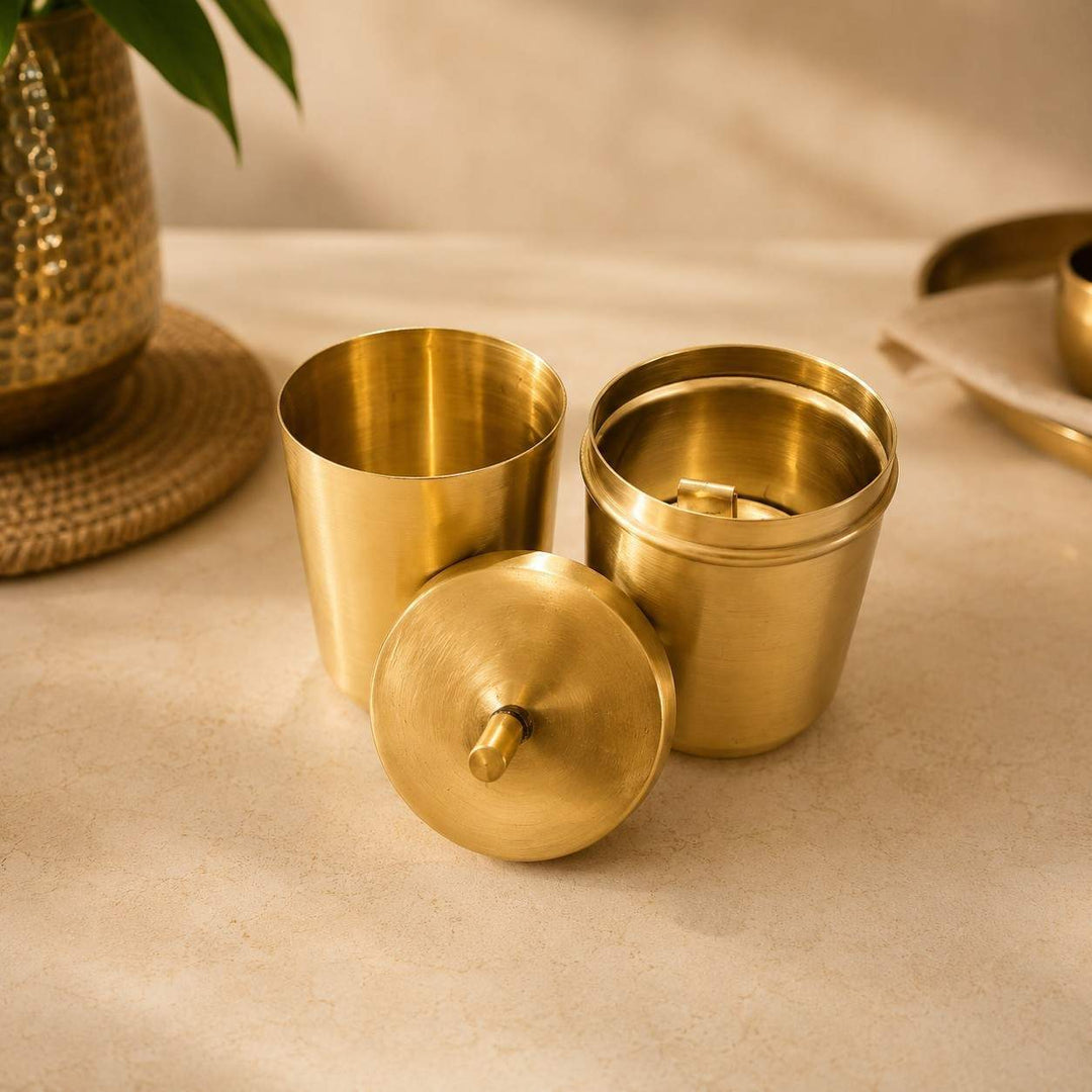 Traditional Brass Coffee Filter